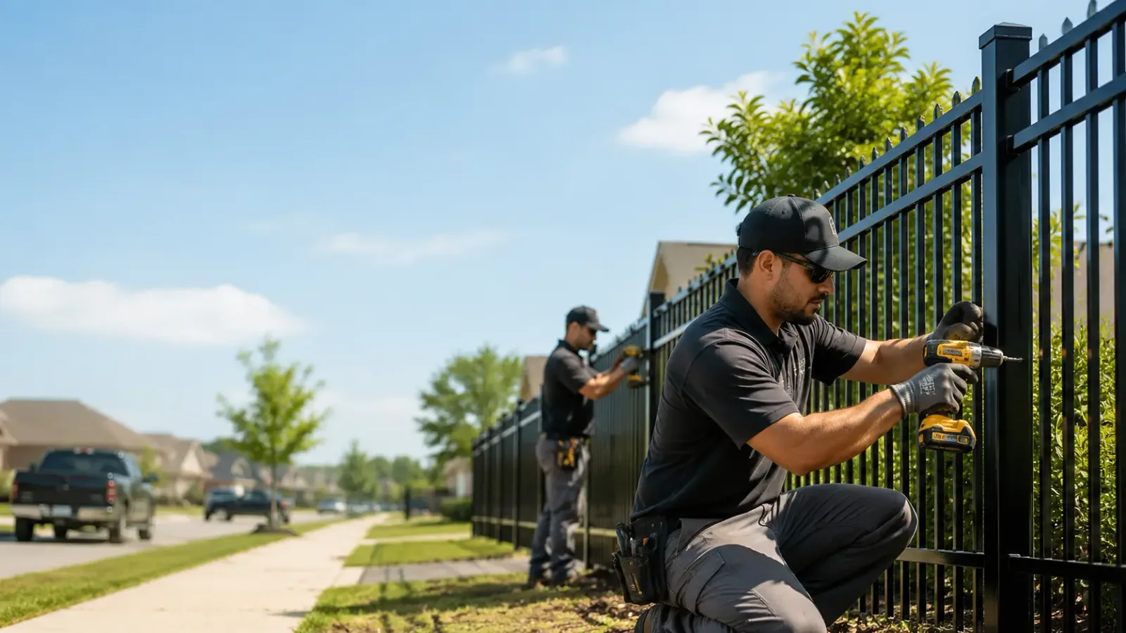 Metal Fence Installation in Rockford, AL